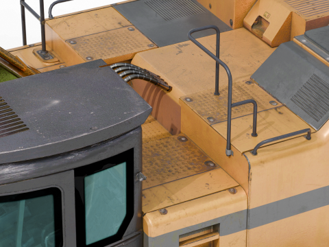 Excavator Hydraulic 3D 模型