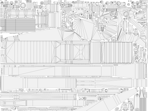 Excavator Hydraulic 3D 模型