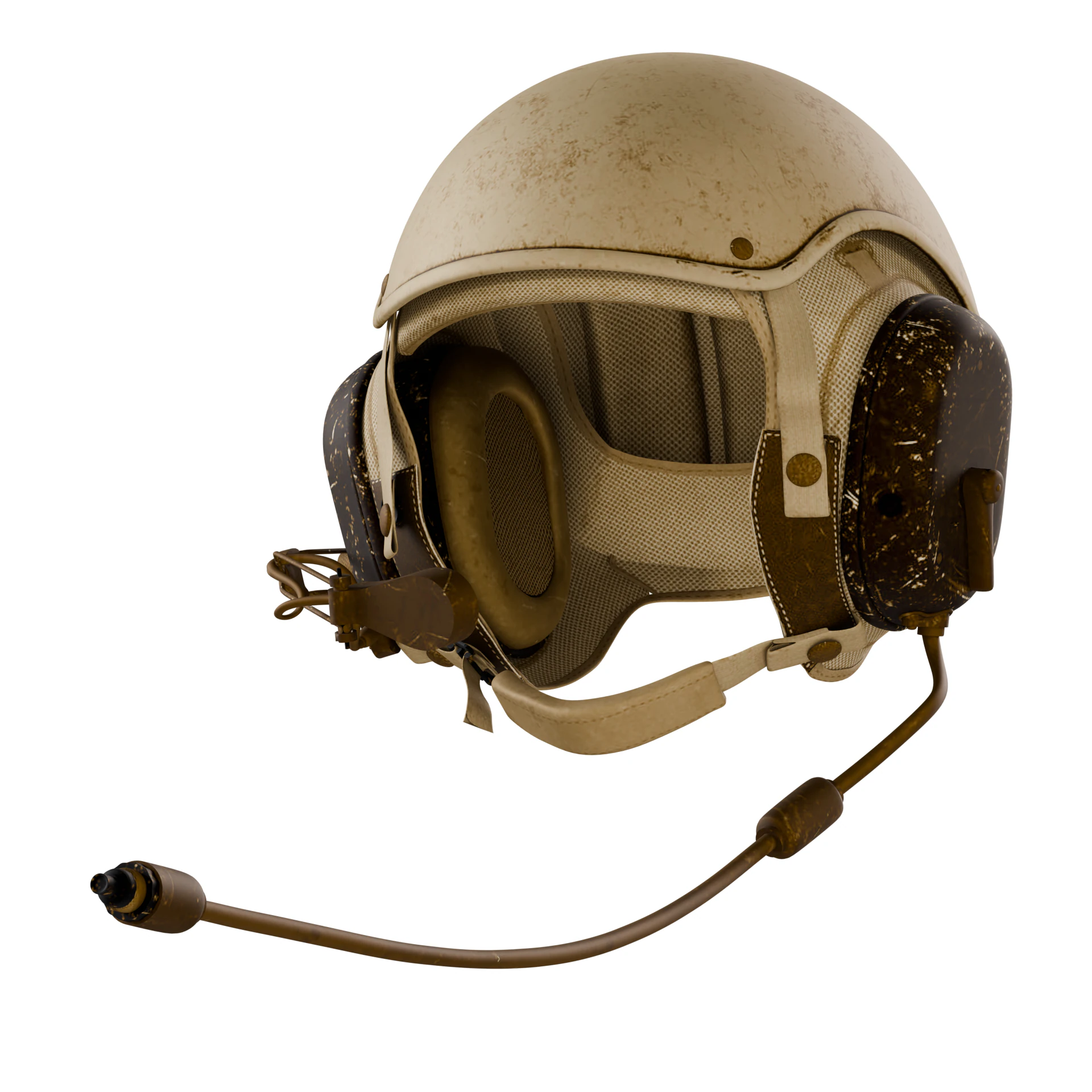 Gentex CVC Helmet - Combact Helmet 3D Model .c4d .max .obj .3ds .fbx .stl .blend
