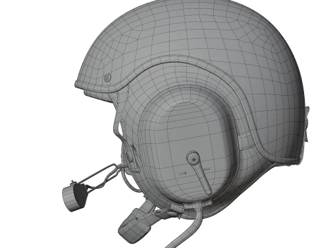 Gentex CVC Helmet - Combact Helmet 3D Model