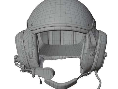 Gentex CVC Helmet - Combact Helmet 3Dモデル