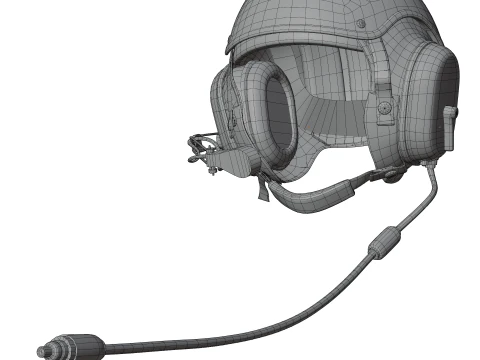 Gentex CVC Helmet - Combact Helmet 3D Model