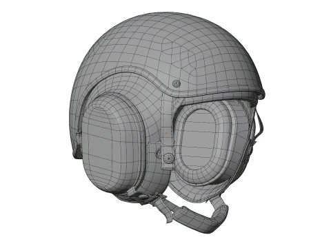 軍用ヘルメット 3Dモデル