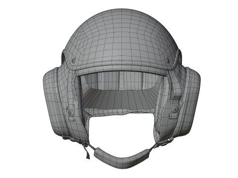 Military Helmet 3Dモデル