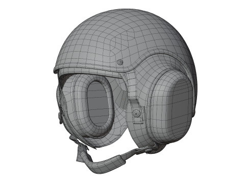 Military Helmet 3Dモデル