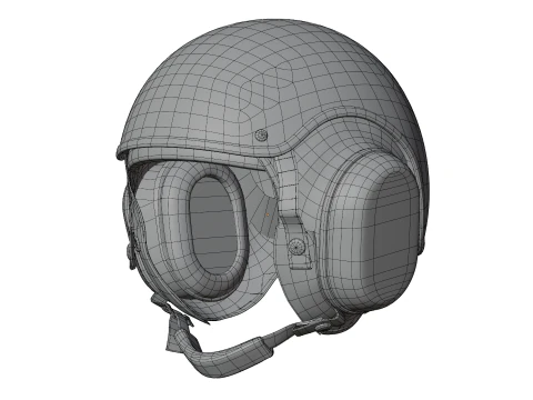 軍用ヘルメット 3Dモデル