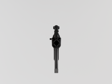 Assault rifle - Rigged 3D 모델