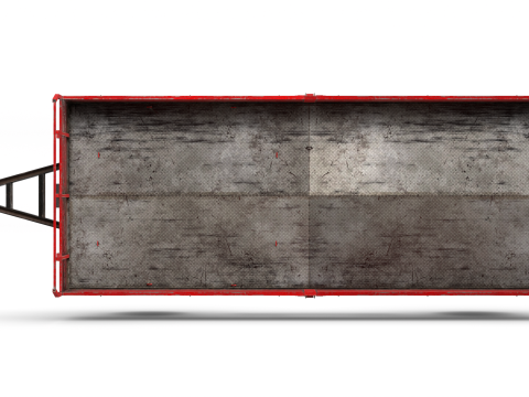 Farm Trailer 3D Model