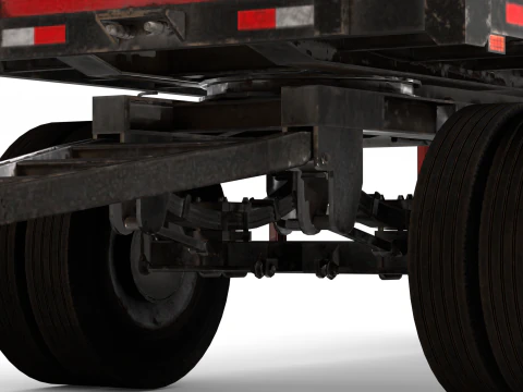 Farm Trailer 3D Model