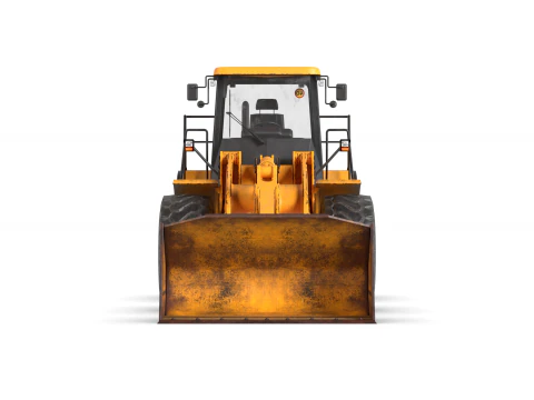 Wheel Loader 3D Model