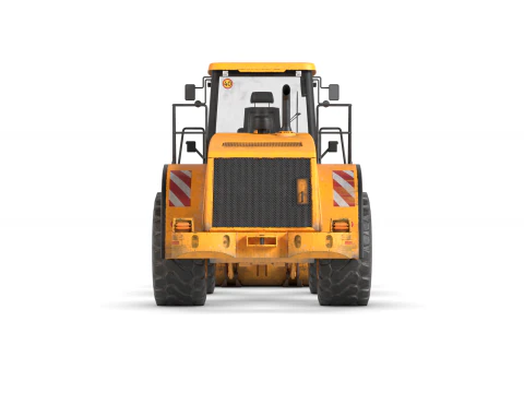 Wheel Loader 3D Model