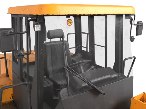 Wheel Loader 3D Model