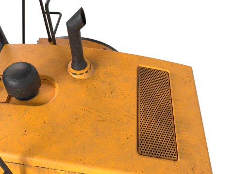 Wheel Loader 3D Model