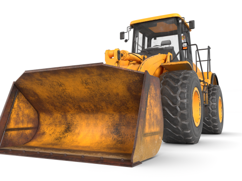 Wheel Loader 3Dモデル