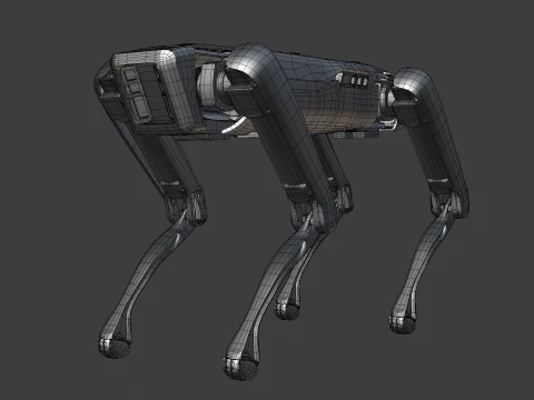 Robot Dog - Boston Dynamics 3D Model