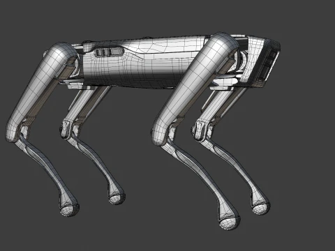 Robot Dog - Boston Dynamics 3D Model