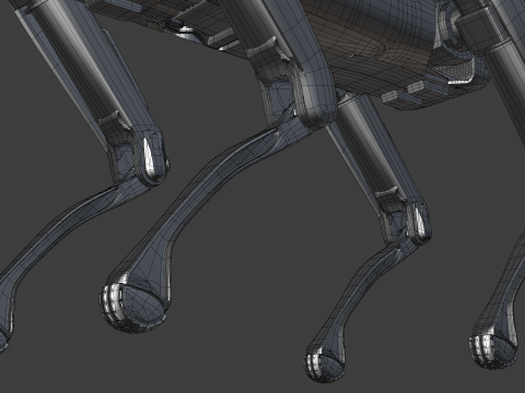 Robot Dog - Boston Dynamics 3D 模型