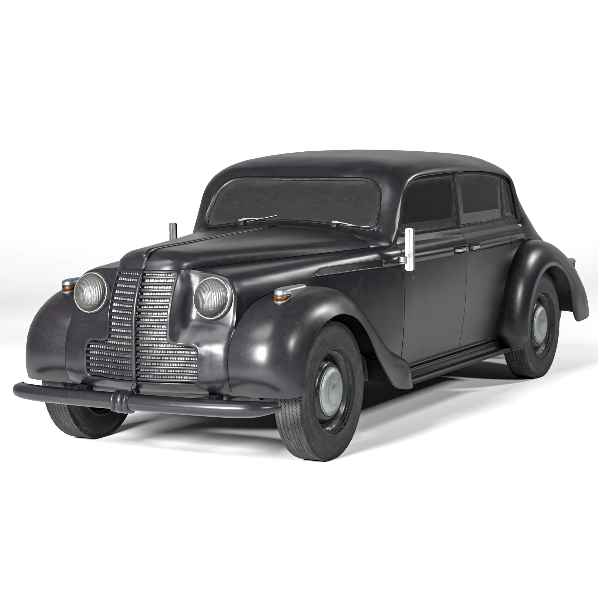 1937 Opel Admiral Vintage German Luxury Car 3D Model .c4d .max .obj .3ds .fbx .stl .blend 