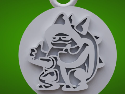 Brelok Rammus - League of Legends Model do druku 3D