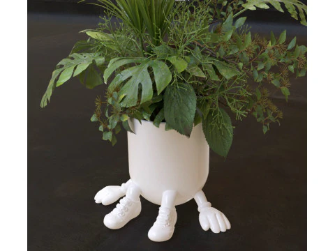 Printable High Pot 3D Print Model