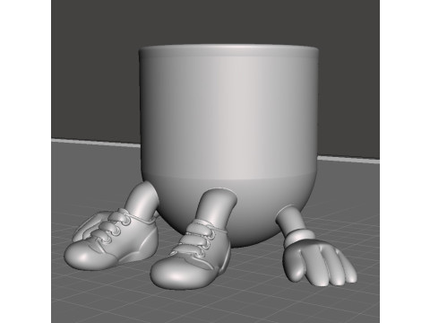 Printable High Pot 3D 打印模型