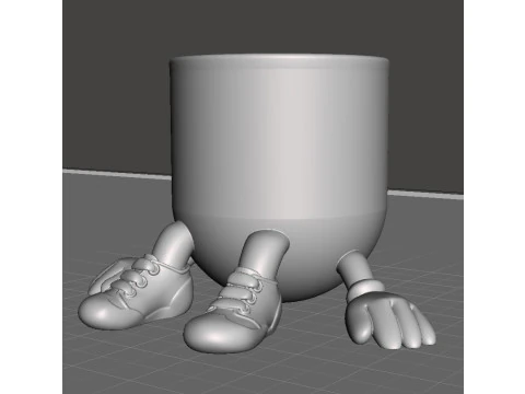 Printable High Pot 3D Print Model