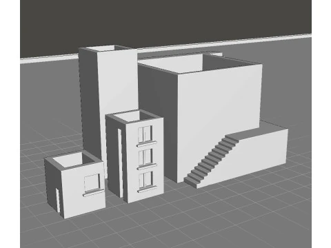 Mini House Pot 3D Print Model