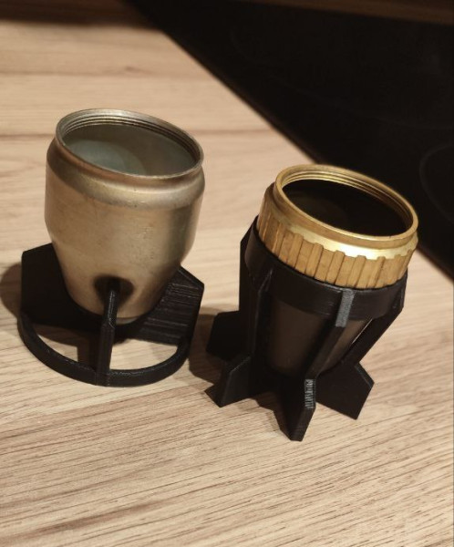 Glass-holder for soldiers 3D Print Model .c4d .max .obj .3ds .fbx .stl .blend 