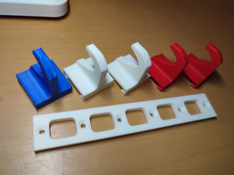 Towel hooks 3D Print Model