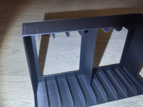 Holders and box for audio cassettes 3D Print Model