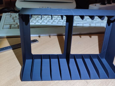 Holders and box for audio cassettes 3D Print Model