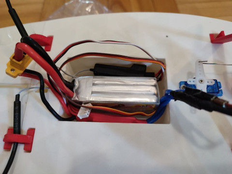 RC boat with air propeller 3D-printmodel