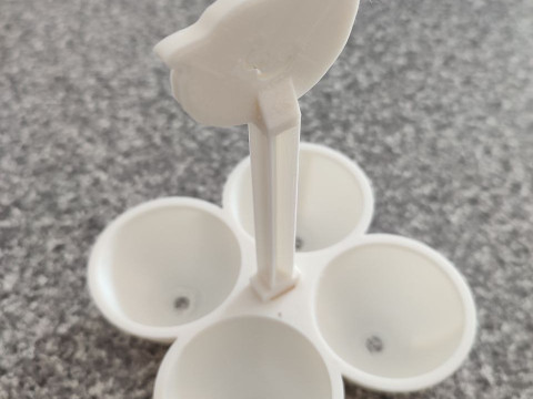 Egg holder 3D प्रिंट मॉडल