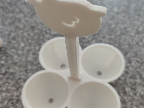 Egg holder 3D प्रिंट मॉडल