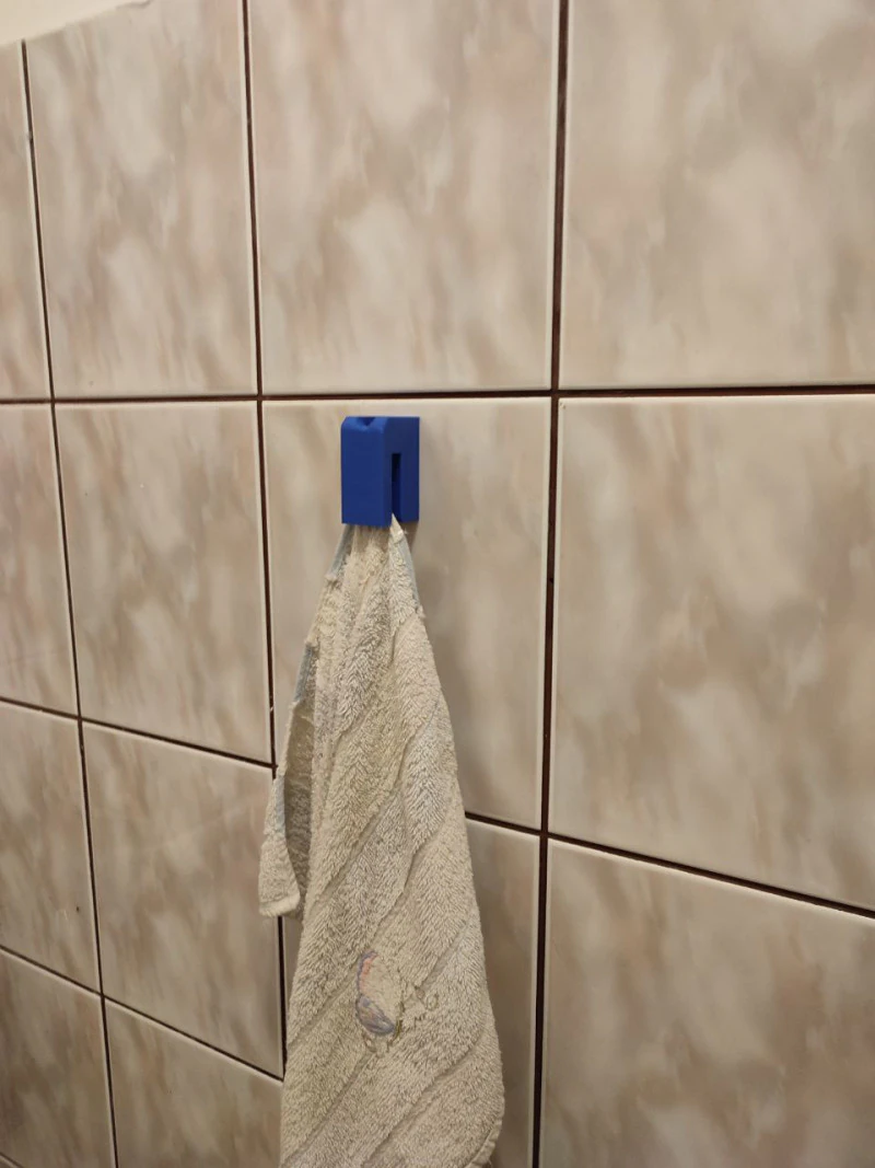 Gancio per asciugamano Modello di stampa 3D .c4d .max .obj .3ds .fbx .stl .blend 