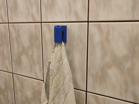 Gancio per asciugamano Modello di stampa 3D
