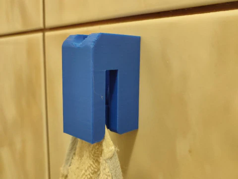 Gancio per asciugamano Modello di stampa 3D