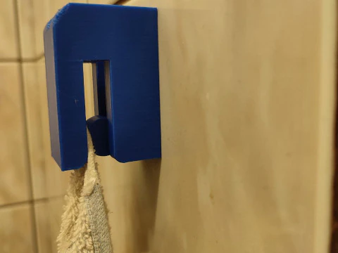 Gancio per asciugamano Modello di stampa 3D