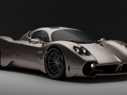 Pagani Utopia 3Dモデル