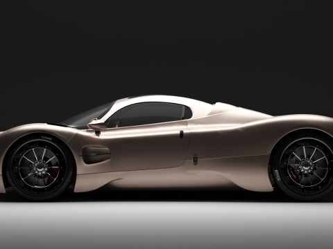 Pagani Utopia 3Dモデル
