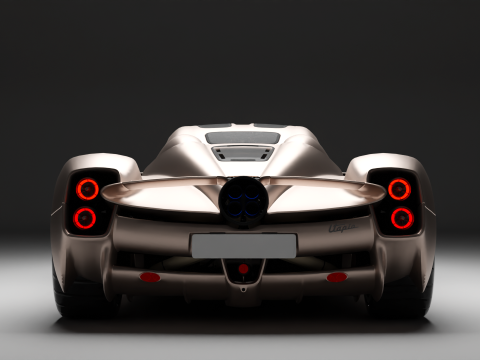 Pagani Utopia 3Dモデル