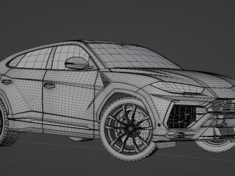 Lamborghini-Urus Model 3D