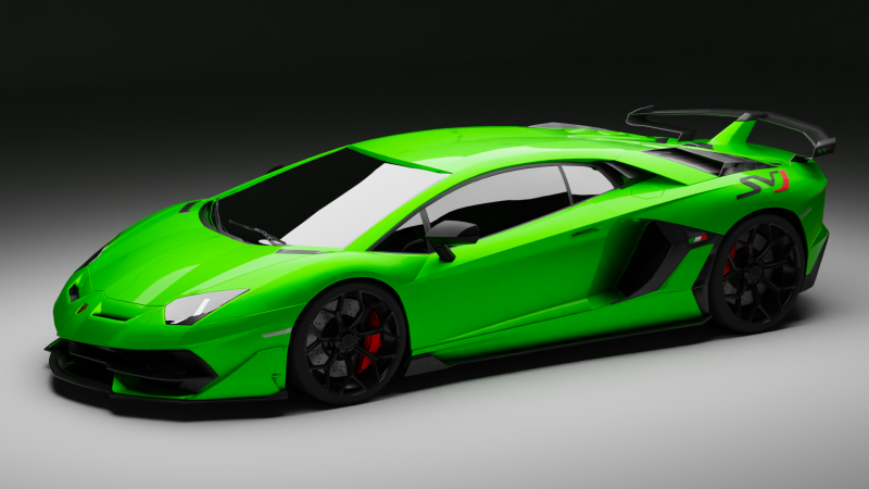 Lamborghini-Aventador SVJ Model 3D .c4d .max .obj .3ds .fbx .stl .blend