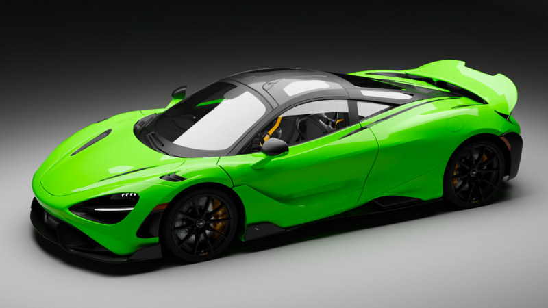 McLaren 765LT 3D 모델 .c4d .max .obj .3ds .fbx .stl .blend