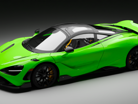 McLaren 765LT 3D 모델