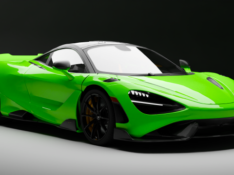 McLaren 765LT 3D 모델