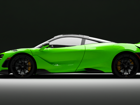 McLaren 765LT 3D 모델