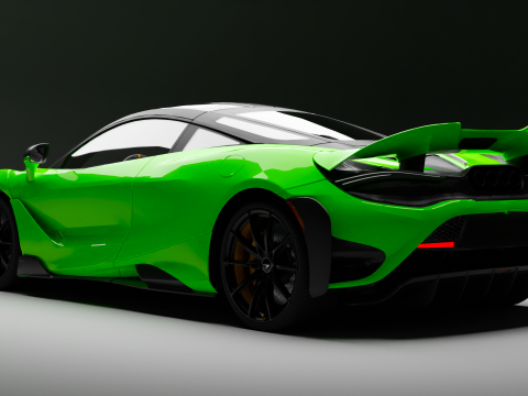 McLaren 765LT 3D 모델