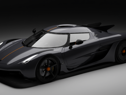 Koenigsegg Jesko Absolut 3D Model