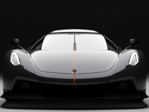 Koenigsegg Jesko Absolut 3D Модель